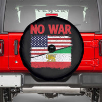 Free Iran Spare Tire Cover No War Peace American Iran Unity