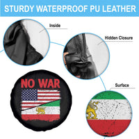 Free Iran Spare Tire Cover No War Peace American Iran Unity
