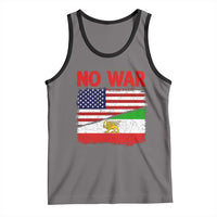 Free Iran Tank Top No War Peace American Iran Unity