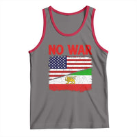 Free Iran Tank Top No War Peace American Iran Unity