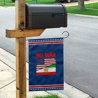 Free Iran Garden Flag No War Peace American Iran Unity