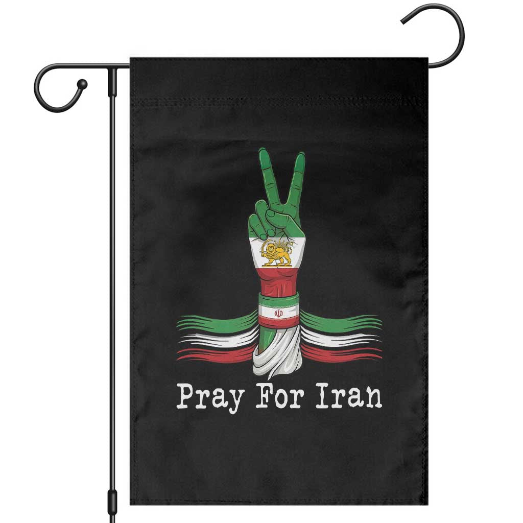 Free Iran Support Garden Flag Pray For Iran