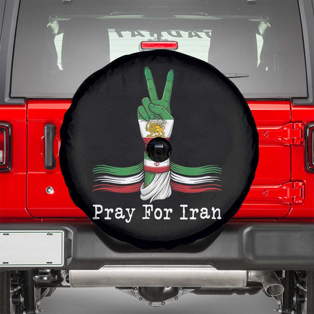 Free Iran Support Spare Tire Cover Pray For Iran