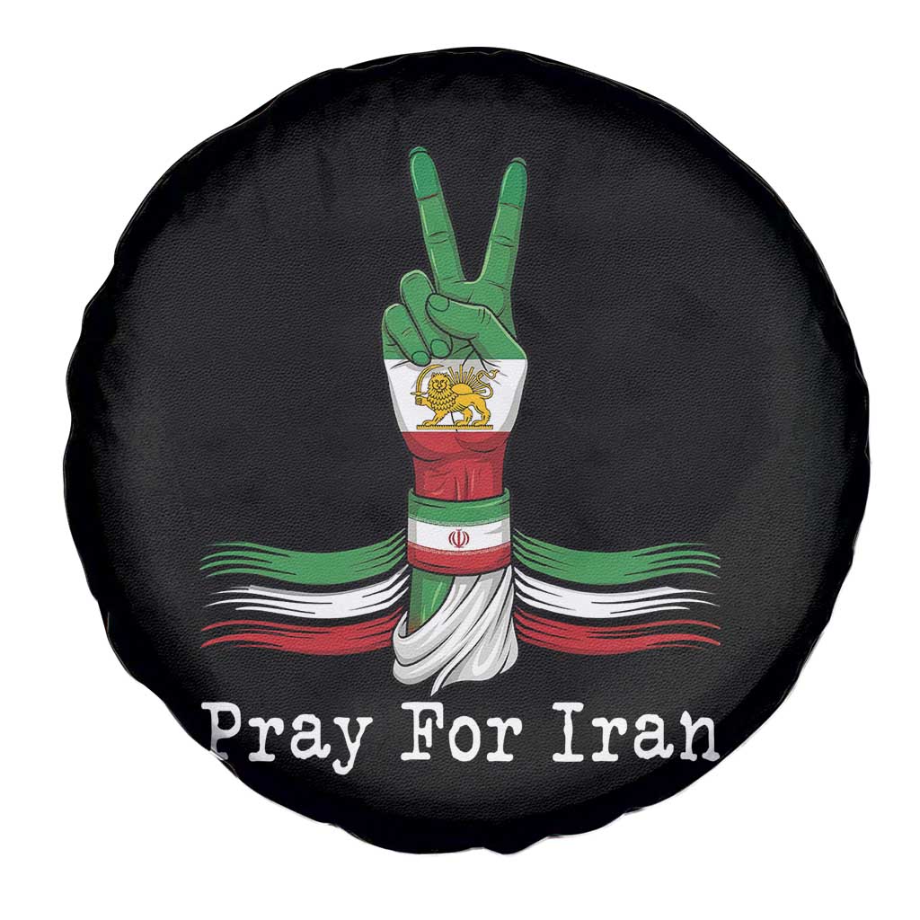 Free Iran Support Spare Tire Cover Pray For Iran