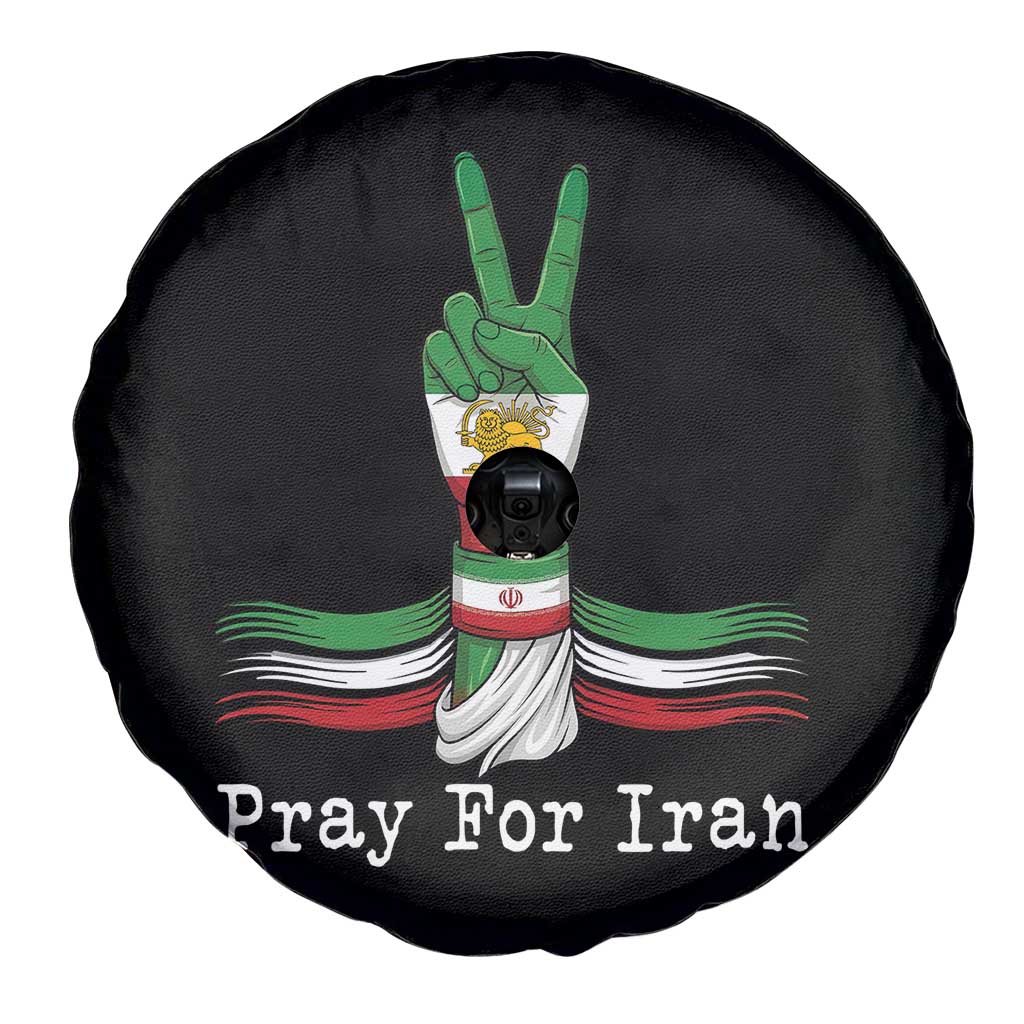 Free Iran Support Spare Tire Cover Pray For Iran