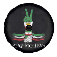 Free Iran Support Spare Tire Cover Pray For Iran