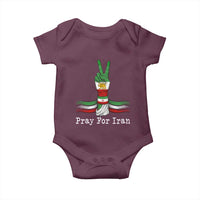 Free Iran Support Baby Onesie Pray For Iran