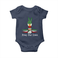 Free Iran Support Baby Onesie Pray For Iran