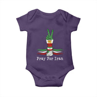 Free Iran Support Baby Onesie Pray For Iran