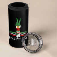 Free Iran Support 4 in 1 Can Cooler Tumbler Pray For Iran