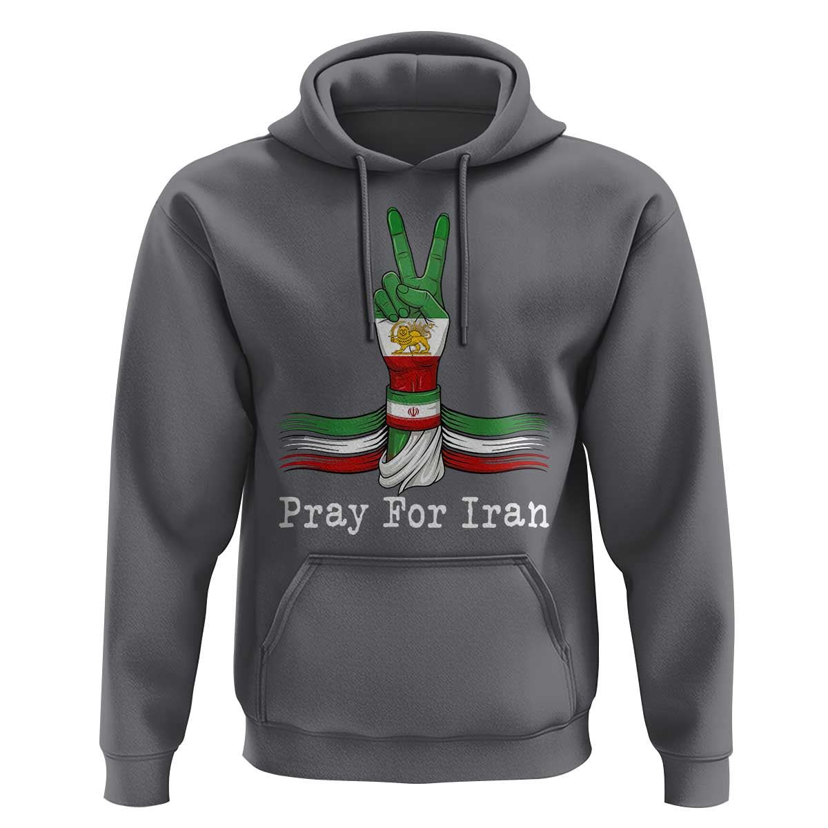Free Iran Support Hoodie Pray For Iran