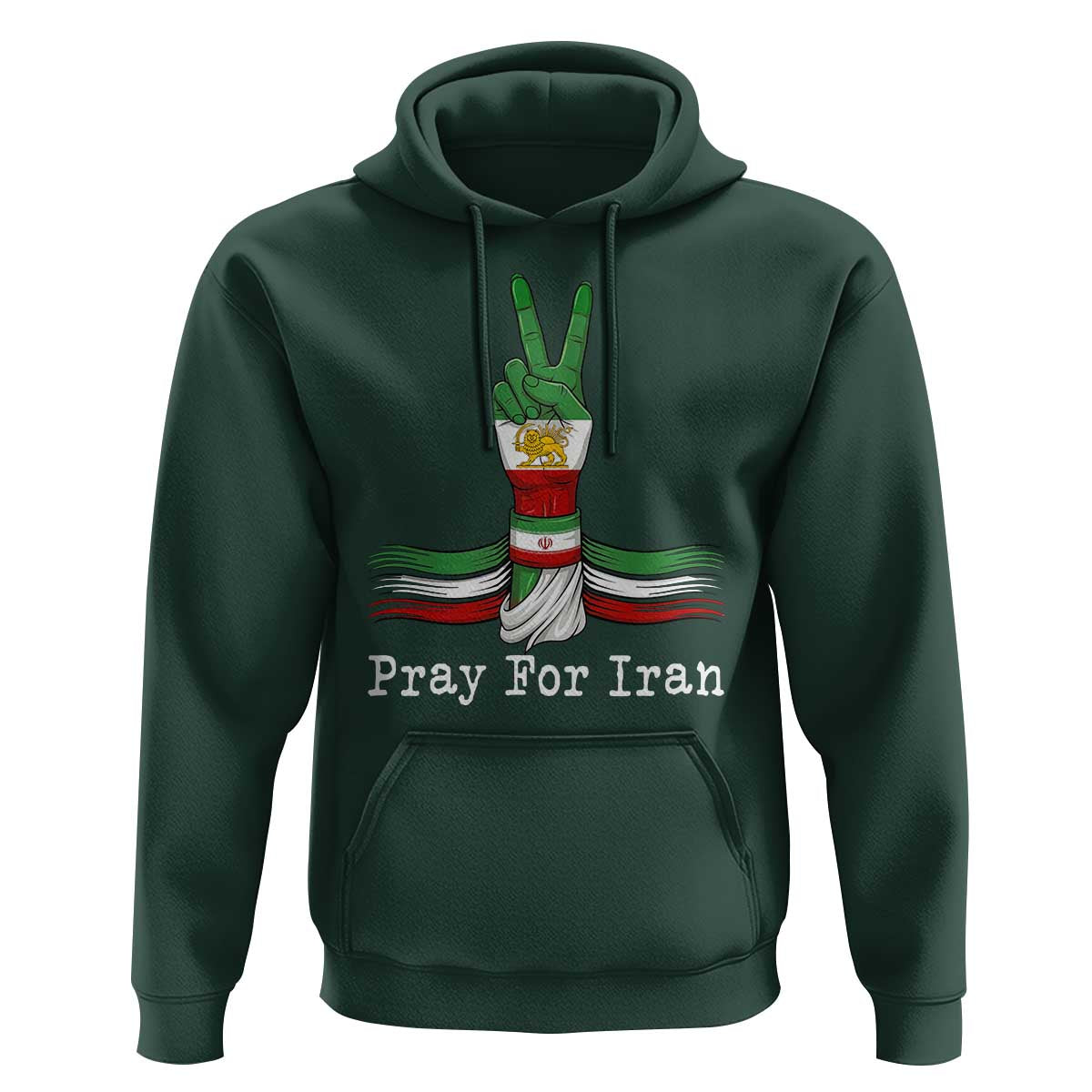 Free Iran Support Hoodie Pray For Iran
