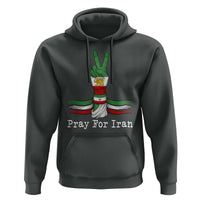 Free Iran Support Hoodie Pray For Iran