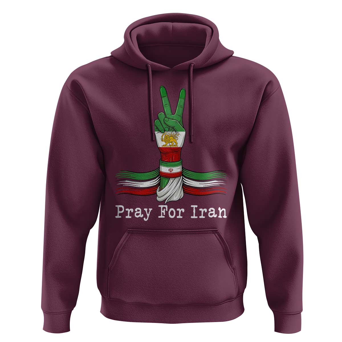 Free Iran Support Hoodie Pray For Iran