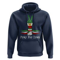 Free Iran Support Hoodie Pray For Iran