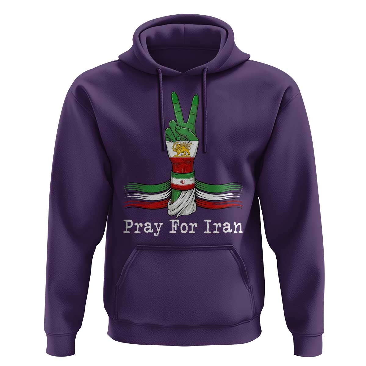 Free Iran Support Hoodie Pray For Iran