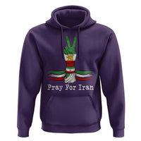 Free Iran Support Hoodie Pray For Iran