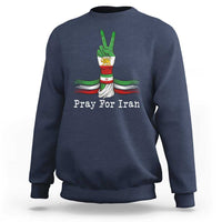 Free Iran Support Sweatshirt Pray For Iran