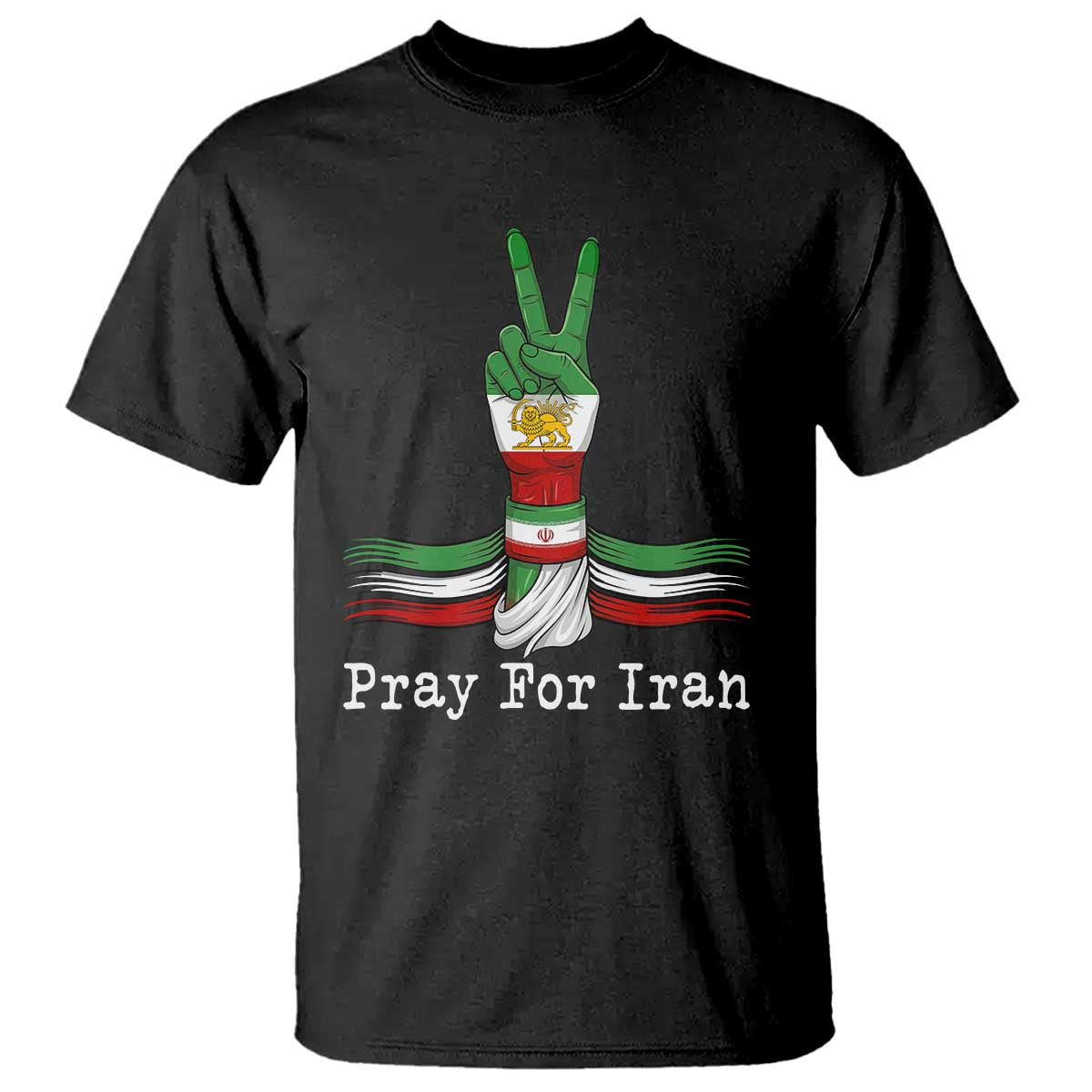 Free Iran Support T Shirt Pray For Iran