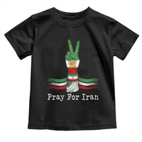 Free Iran Support Toddler T Shirt Pray For Iran