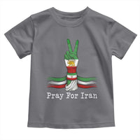 Free Iran Support Toddler T Shirt Pray For Iran