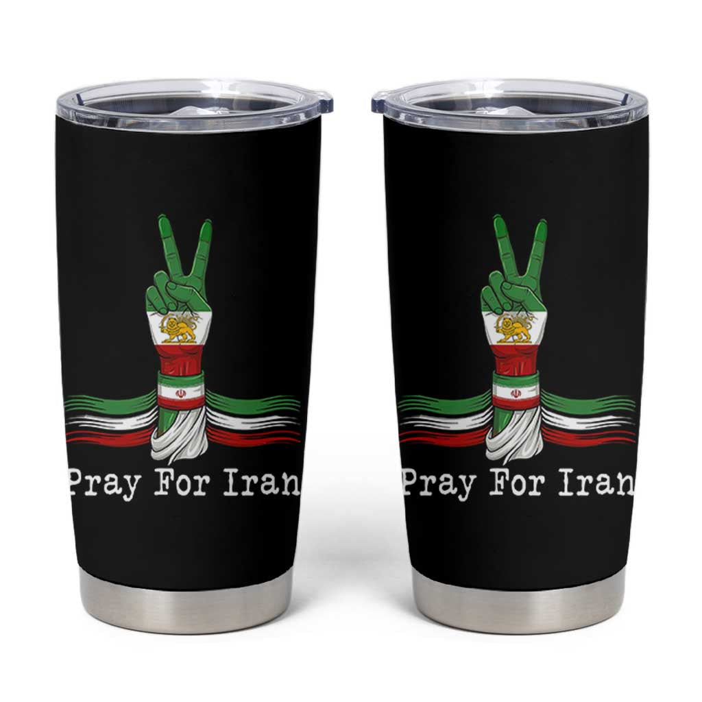 Free Iran Support Tumbler Cup Pray For Iran