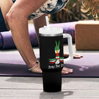 Free Iran Support Tumbler With Handle Pray For Iran