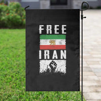 Free Iran Garden Flag Support Iranian Freedom