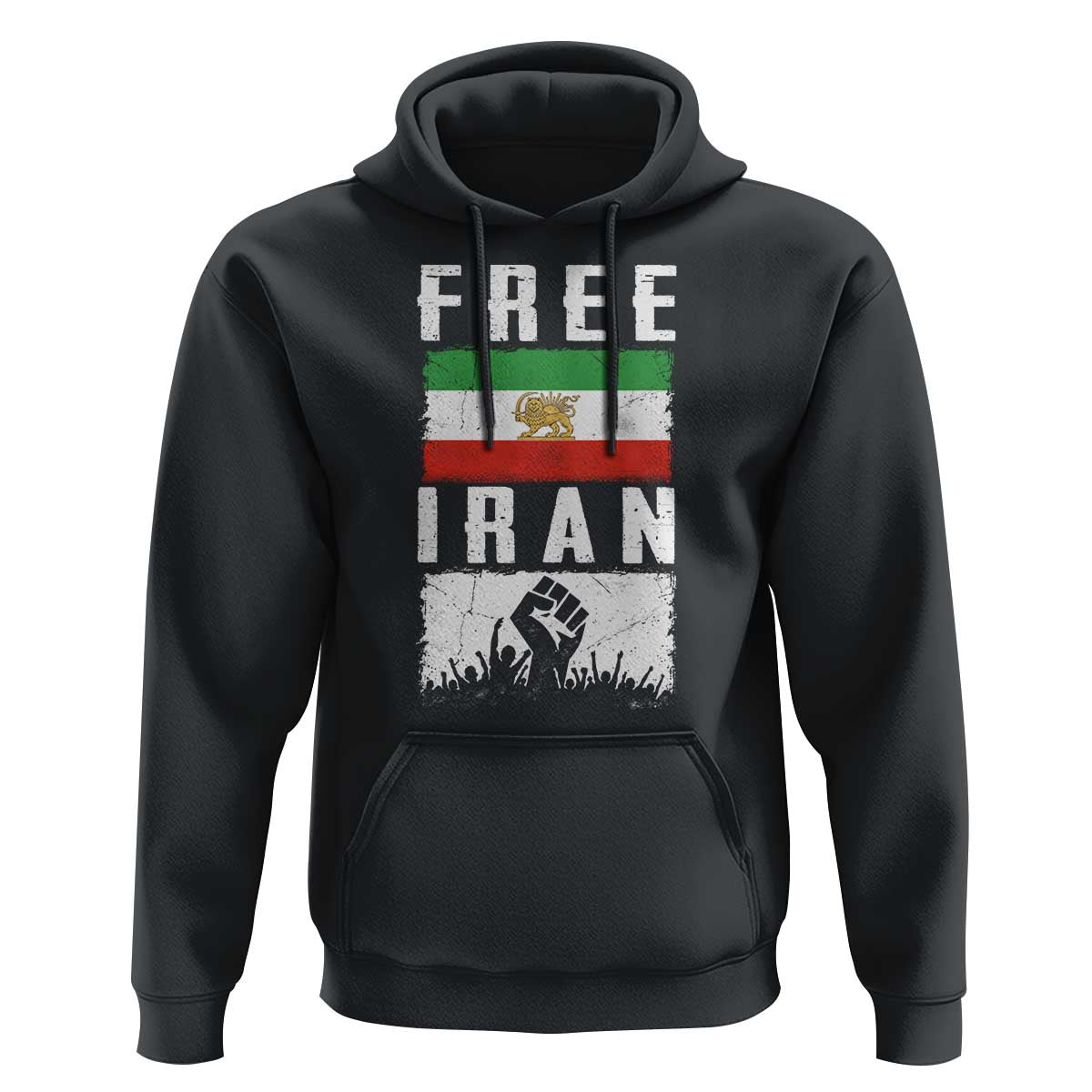 Free Iran Hoodie Support Iranian Freedom