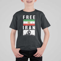 Free Iran T Shirt For Kid Support Iranian Freedom