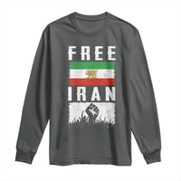 Free Iran Long Sleeve Shirt Support Iranian Freedom