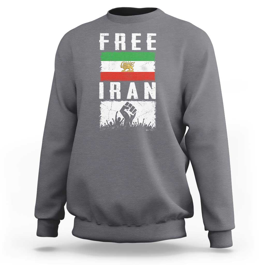 Free Iran Sweatshirt Support Iranian Freedom