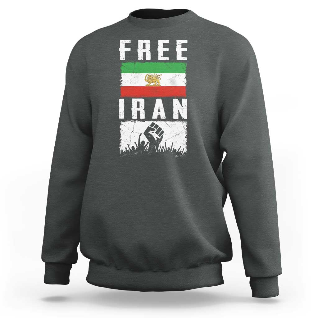 Free Iran Sweatshirt Support Iranian Freedom