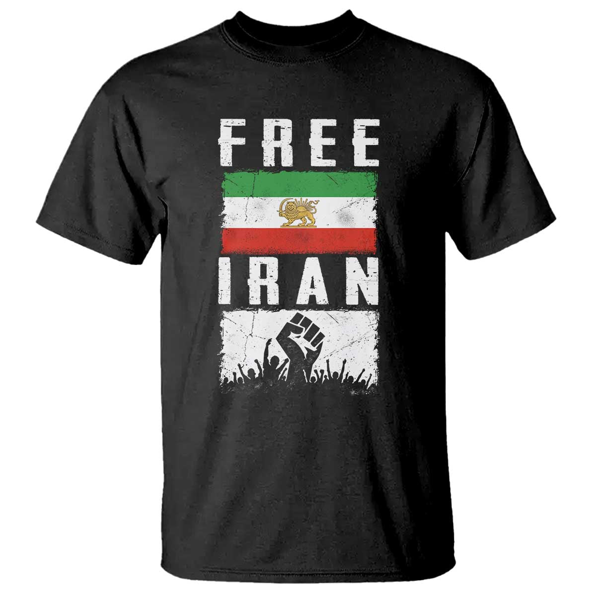 Free Iran T Shirt Support Iranian Freedom