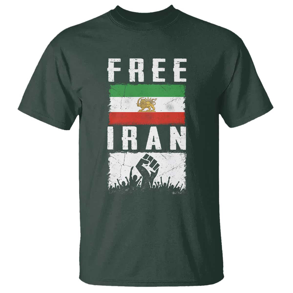 Free Iran T Shirt Support Iranian Freedom