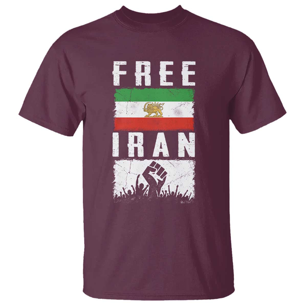 Free Iran T Shirt Support Iranian Freedom