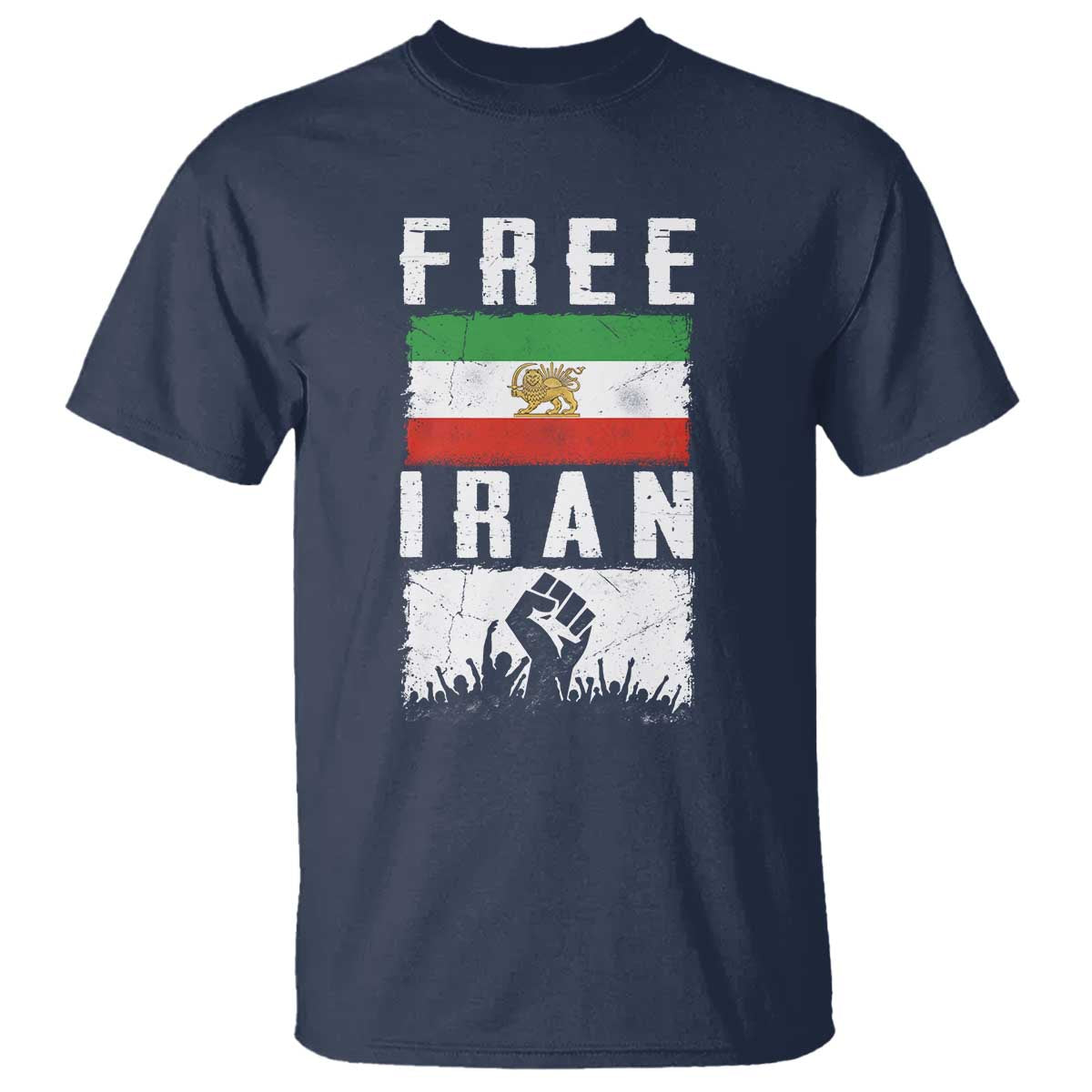 Free Iran T Shirt Support Iranian Freedom