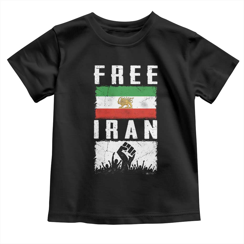 Free Iran Toddler T Shirt Support Iranian Freedom