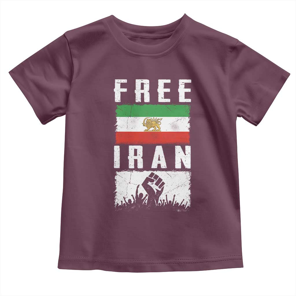 Free Iran Toddler T Shirt Support Iranian Freedom
