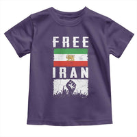 Free Iran Toddler T Shirt Support Iranian Freedom