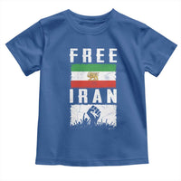 Free Iran Toddler T Shirt Support Iranian Freedom