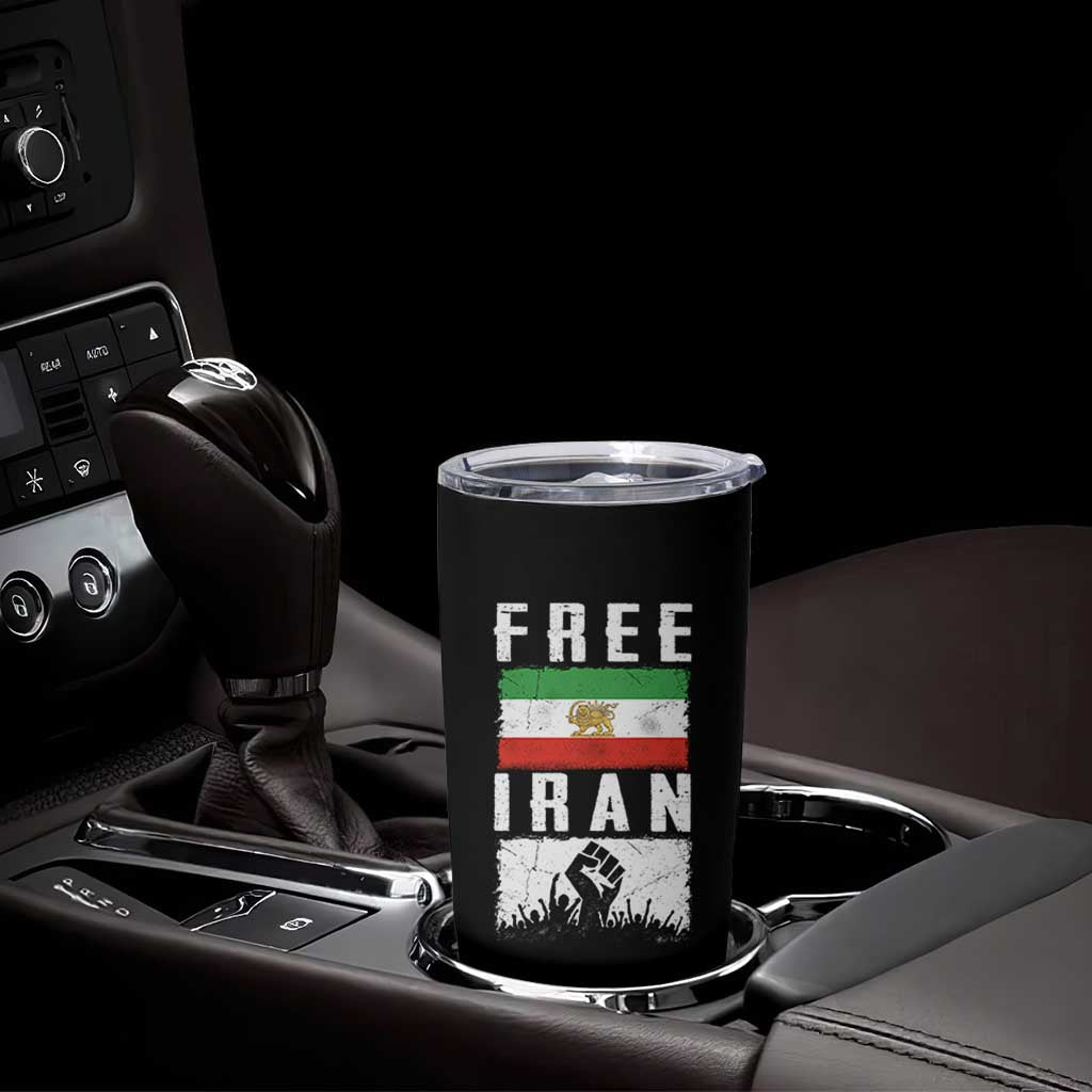 Free Iran Tumbler Cup Support Iranian Freedom