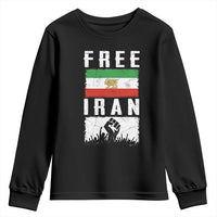 Free Iran Youth Sweatshirt Support Iranian Freedom