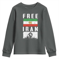 Free Iran Youth Sweatshirt Support Iranian Freedom