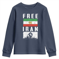 Free Iran Youth Sweatshirt Support Iranian Freedom