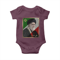 Ali Khamenei Memorial Tribute Portrait Baby Onesie