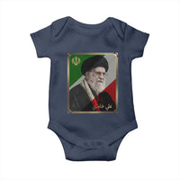Ali Khamenei Memorial Tribute Portrait Baby Onesie