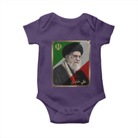 Ali Khamenei Memorial Tribute Portrait Baby Onesie