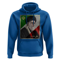 Ali Khamenei Memorial Tribute Portrait Hoodie
