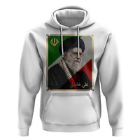 Ali Khamenei Memorial Tribute Portrait Hoodie